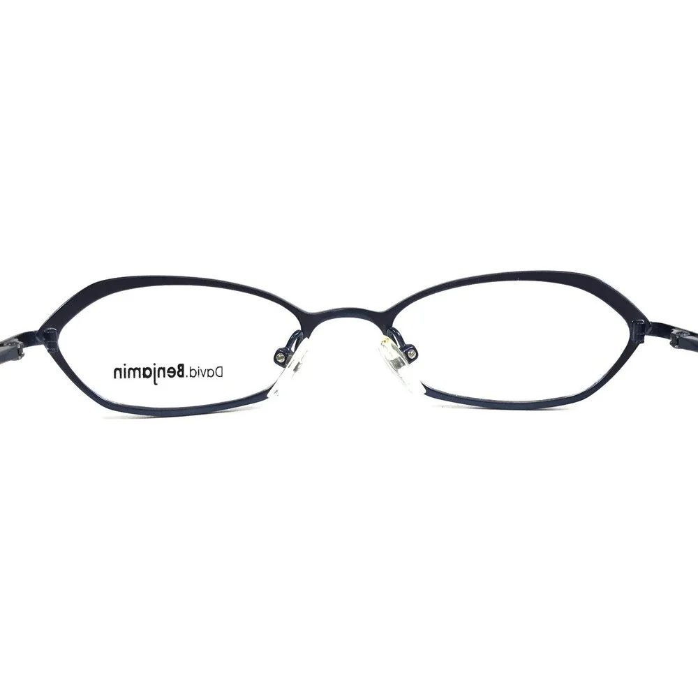 David Benjamin Petite Eyeglasses Frames DB-114 C3 Blue Oval Full Rim 45-17-135